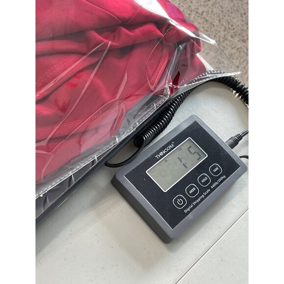 Clara Sunwoo Open Front Cardigan Size Large Long Sleeve Cozy Red Polyester NEW - Picture 8 of 8